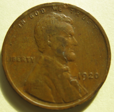 1920-Lincoln-Wheat-Cent-Lamination-Error